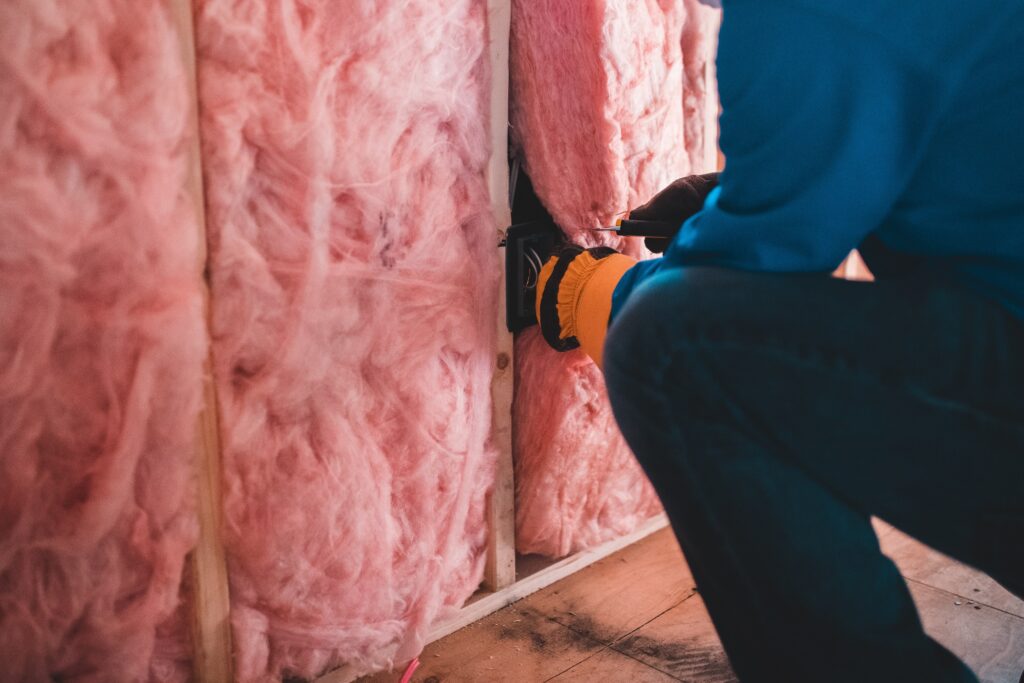 A cheap way to soundproof your home office is be adding fiber layers in the walls