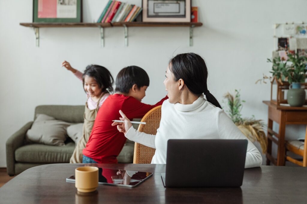 Working from home with a noisy family like a bunch of kids can be really challenging. Moving to your own home office can help a lot